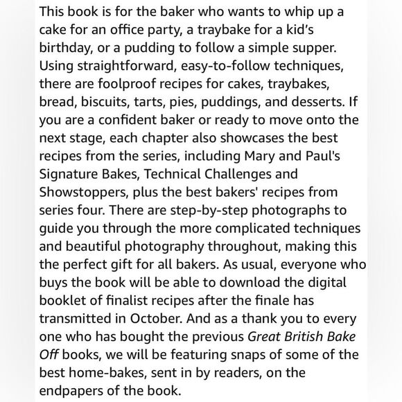 The Great British Bake Off Everyday Linda Collister Hardcover Book. 100 Recipes. - Picture 5 of 5